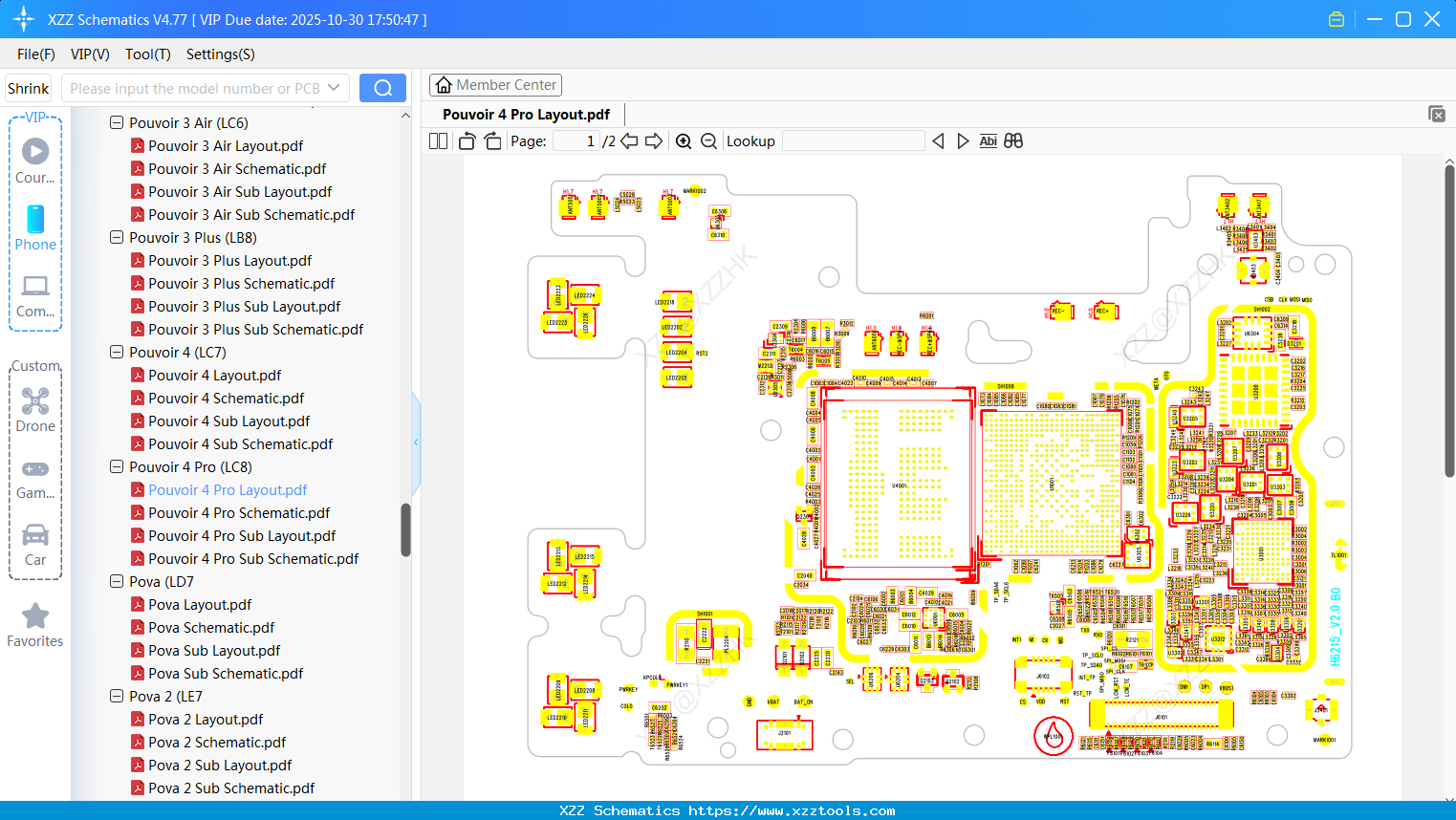 Tecno Pouvoir 4 Pro Layout